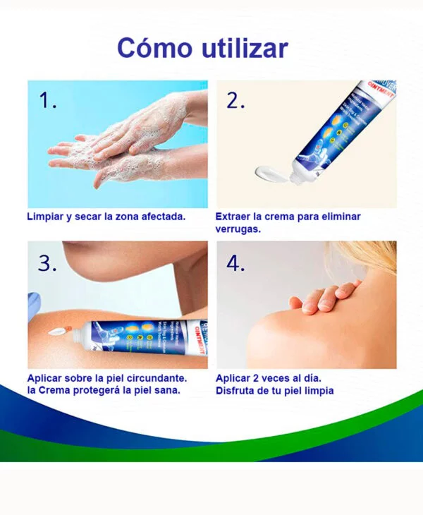 Crema para Verrugas WART